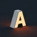 3D kazetové písmená