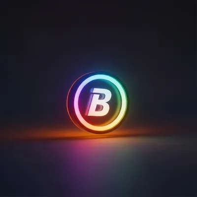 Farebný RGB Halo efekt podsvietených písmen