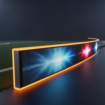 LED obrazovka na športovom štadióne