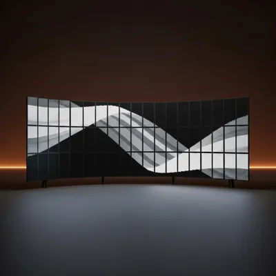 Zakrivené LED steny na mieru