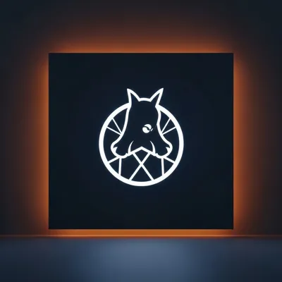 Svetelná tabuľa s frézovanou grafikou