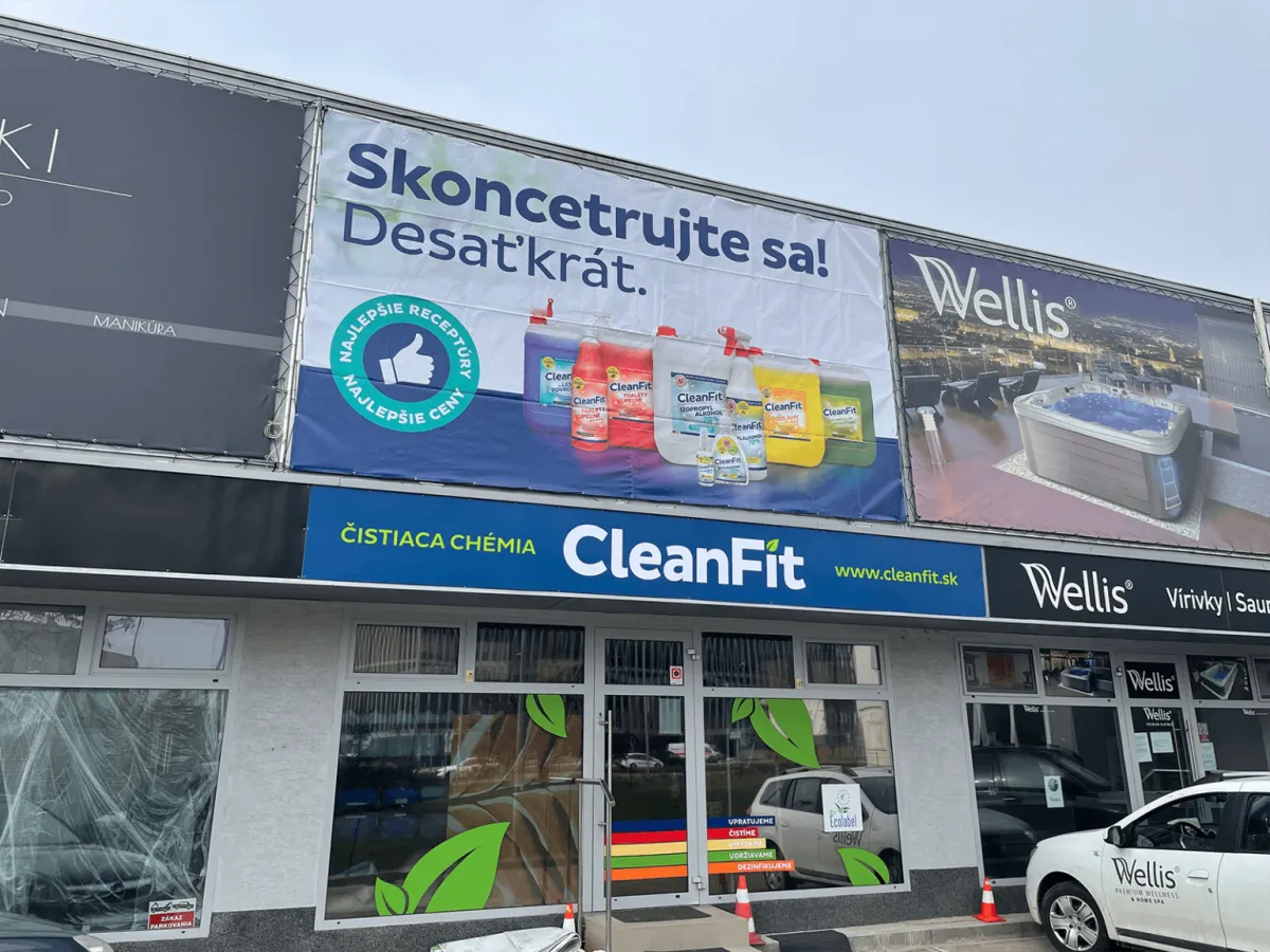 Označenie prevádzky — CleanFit